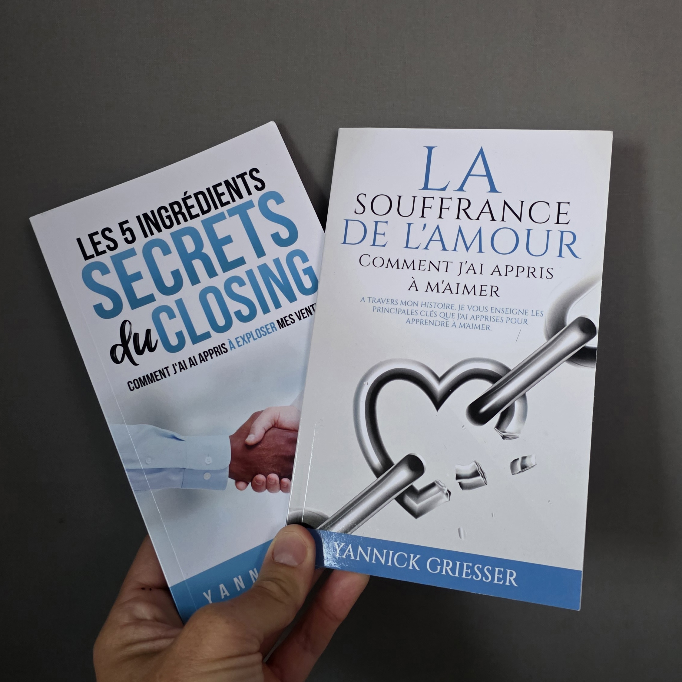 Les livres de Yannick Griesser - Vibre et Crée